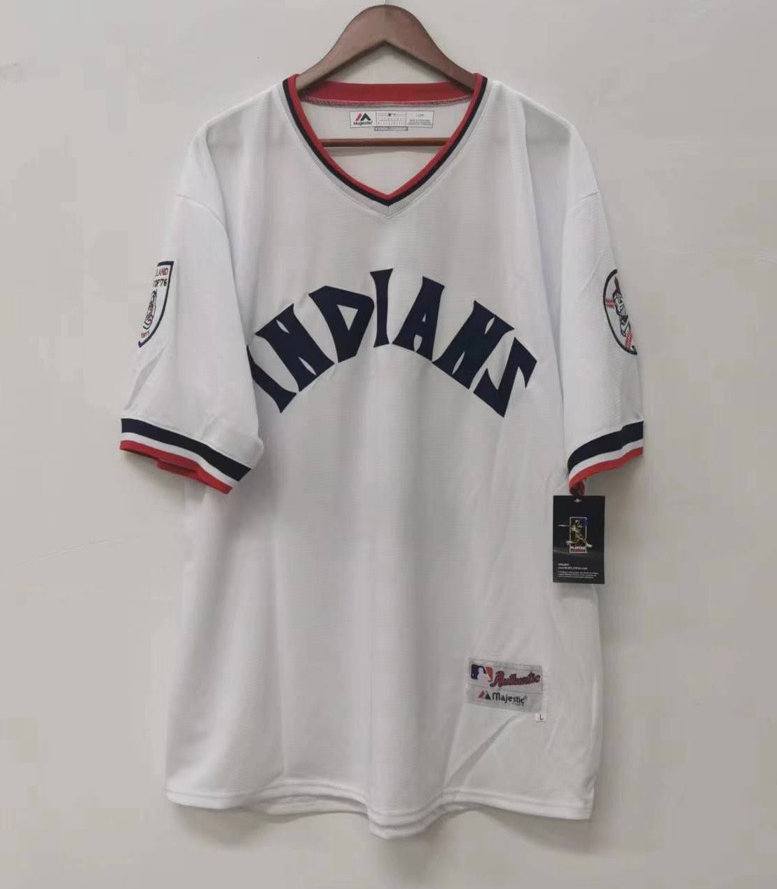 Omar Vizquel Cleveland Indians Official MLB Jersey Majestic