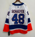 Matthew Schaefer YOUTH KIDS New York Islanders Official NHL Fanatics Jersey white