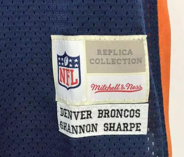 Shannon Sharpe Denver Broncos Super Bowl XXXII Mitchell & Ness Jersey