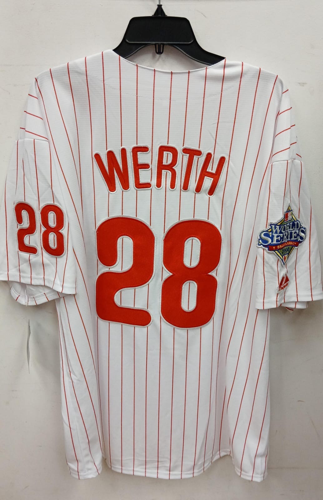 Jayson Werth Philadelphia Phillies 2008 World Series Jersey