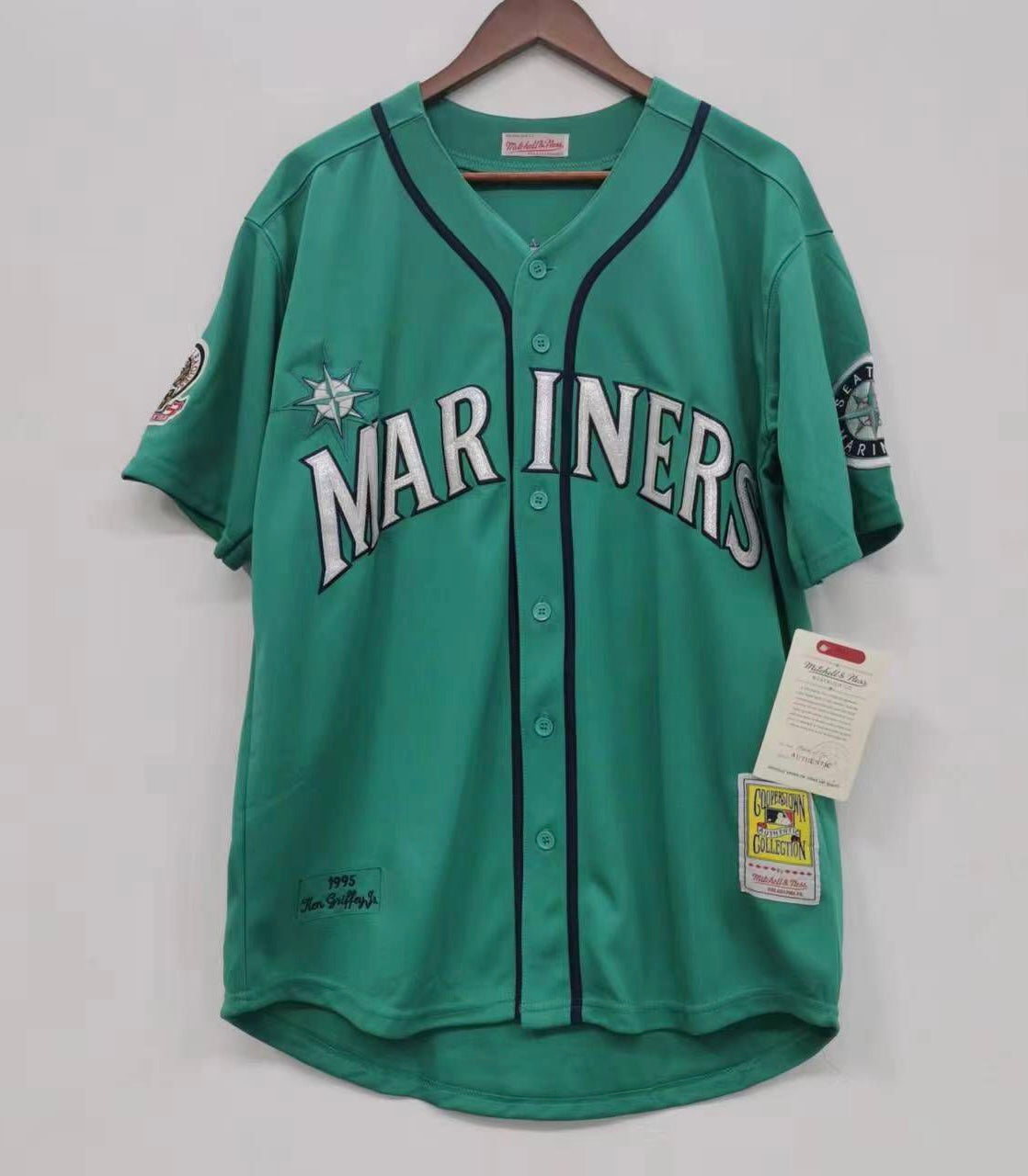 Ken Griffey Jr. Seattle Mariners Official MLB Jersey Mitchell & Ness