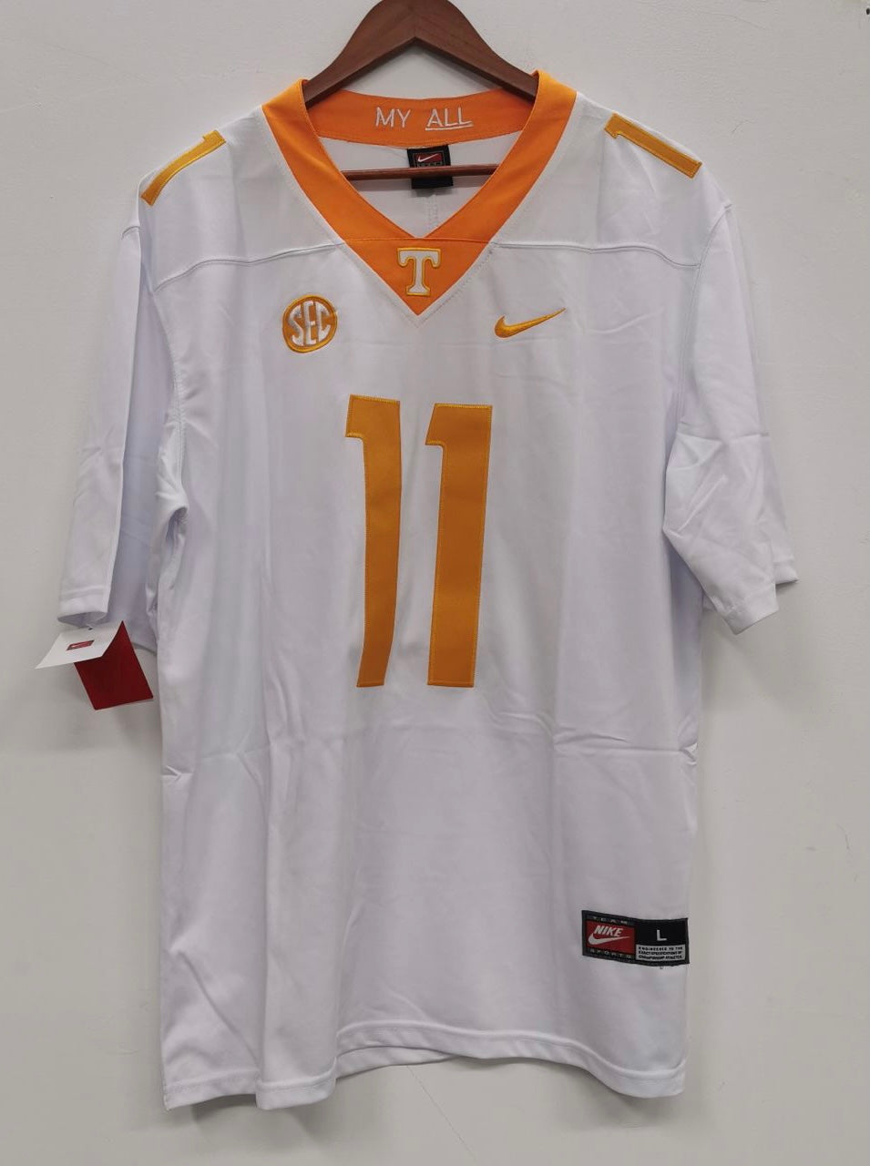 Joshua Dobbs Tennessee Volunteers NIKE Jersey white