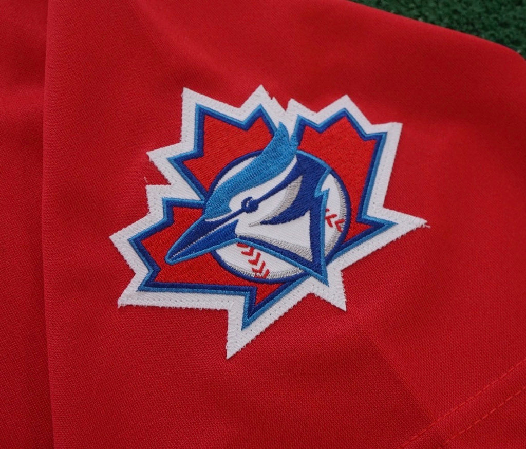 Roy Halladay YOUTH KIDS Toronto Blue Jays Official MLB  Jersey Majestic red