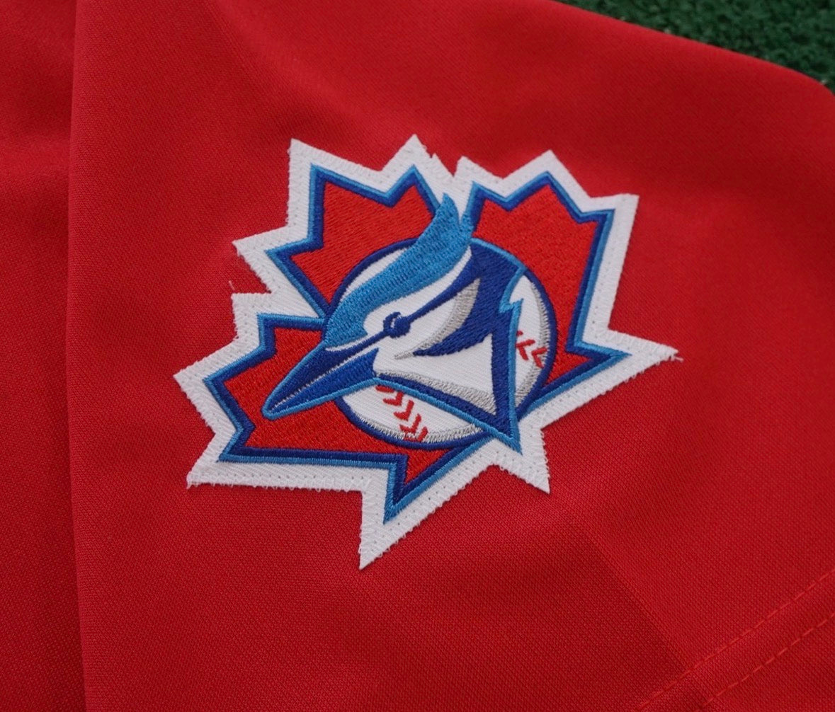 Roy Halladay YOUTH KIDS Toronto Blue Jays Official MLB  Jersey Majestic red