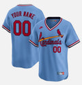 Any Name & Number Customized St. Louis Cardinals  Official MLB Nike Jersey blue pullover