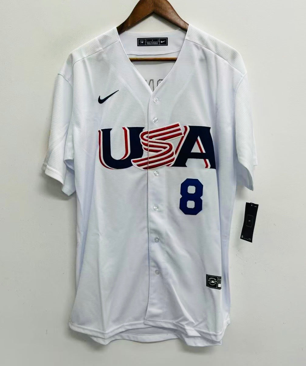 Trea Turner Team USA Baseball Jersey Nike white