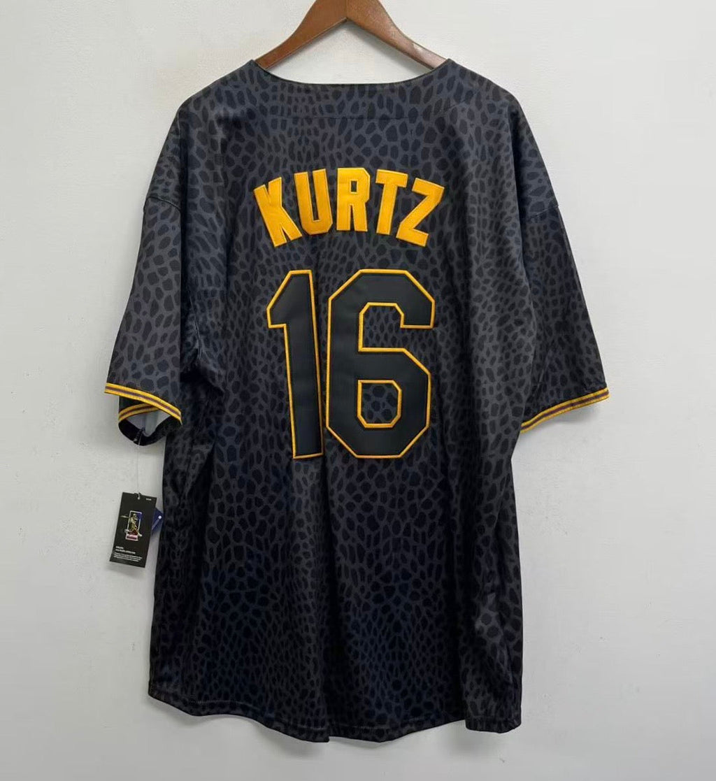 Nick Kurtz Oakland Athletics A’s Official MLB Nike Jersey black