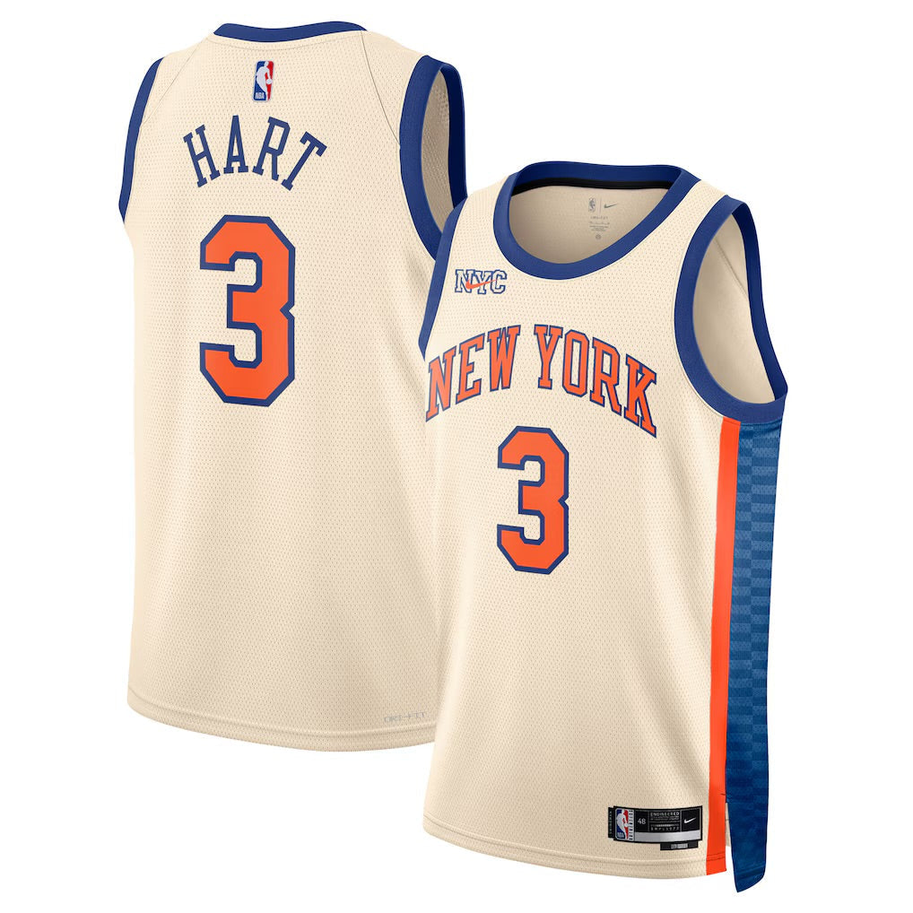 Josh Hart New York Knicks Official NBA Nike Jersey
