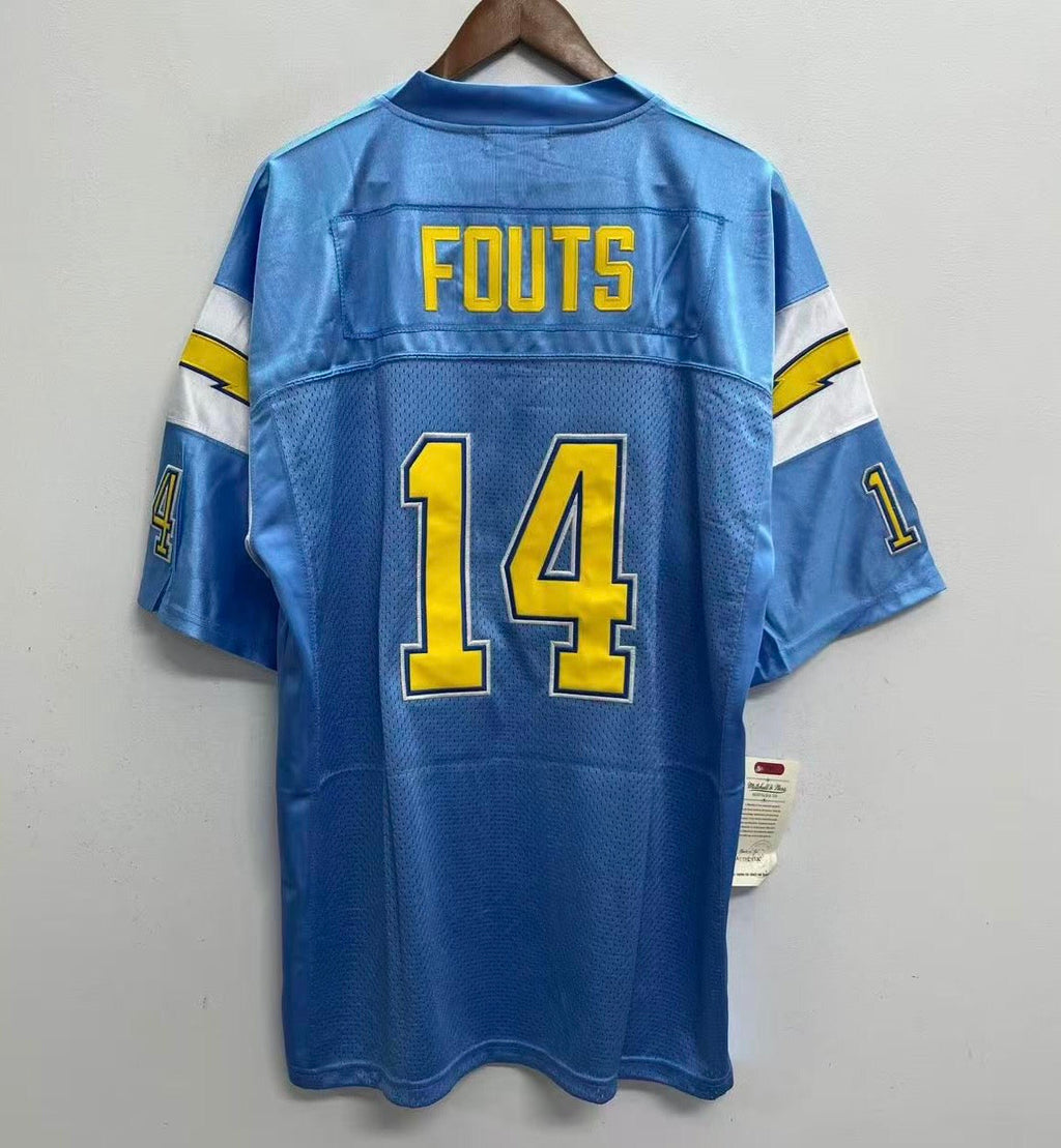 Dan Fouts 1984 San Diego Chargers Official NFL Mitchell & Ness Jersey