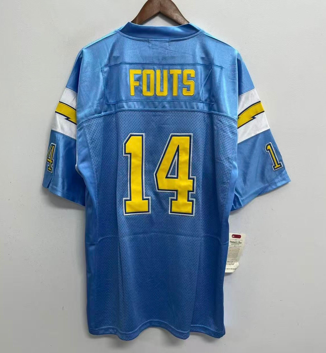 Dan Fouts 1984 San Diego Chargers Official NFL Mitchell & Ness Jersey