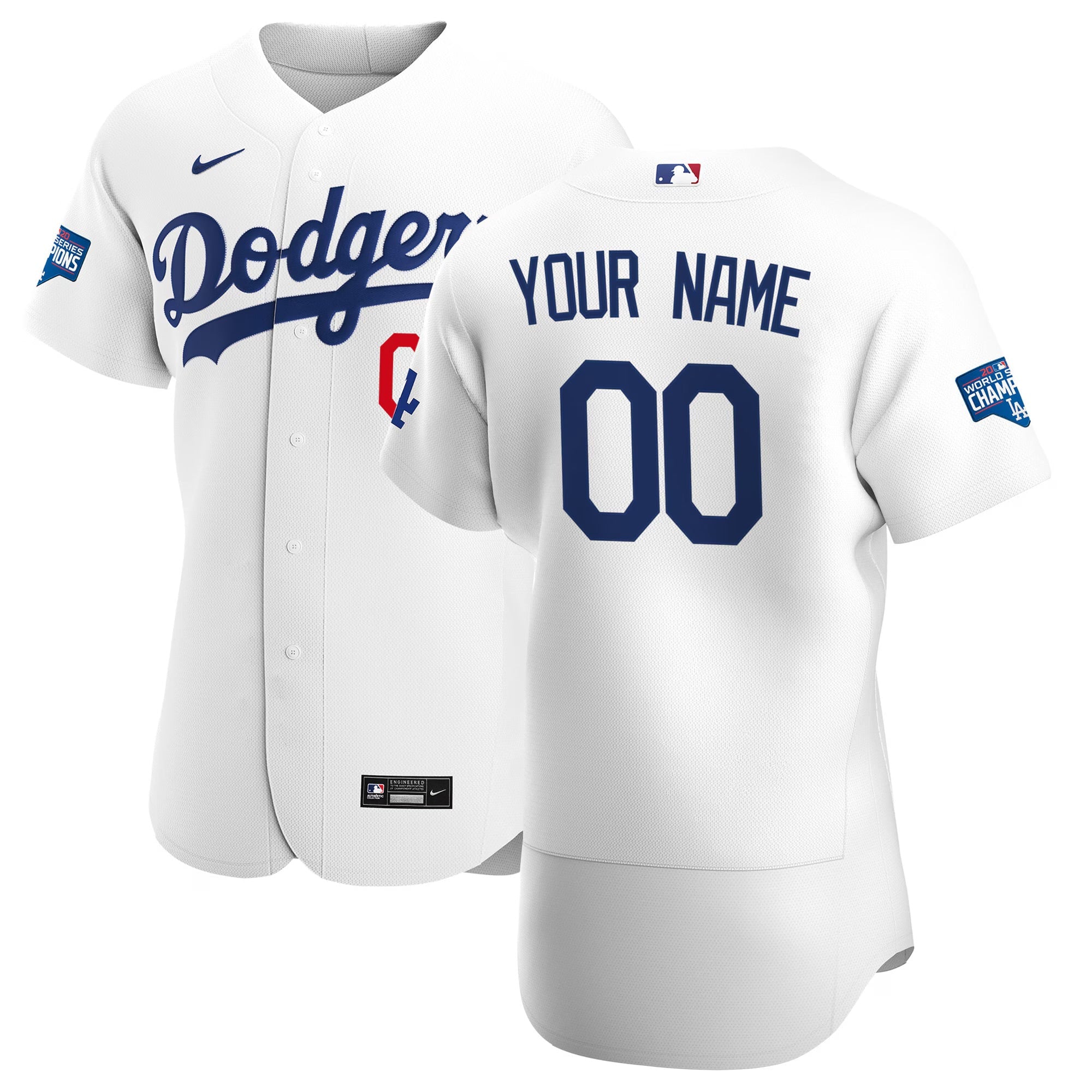 Any Name and Number customized YOUTH KIDS Los Angeles Dodgers Official MLB Nike jersey