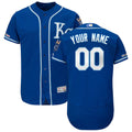 Kansas City Royals Any Name and Number customized YOUTH KIDS Official MLB Majestic jersey blue