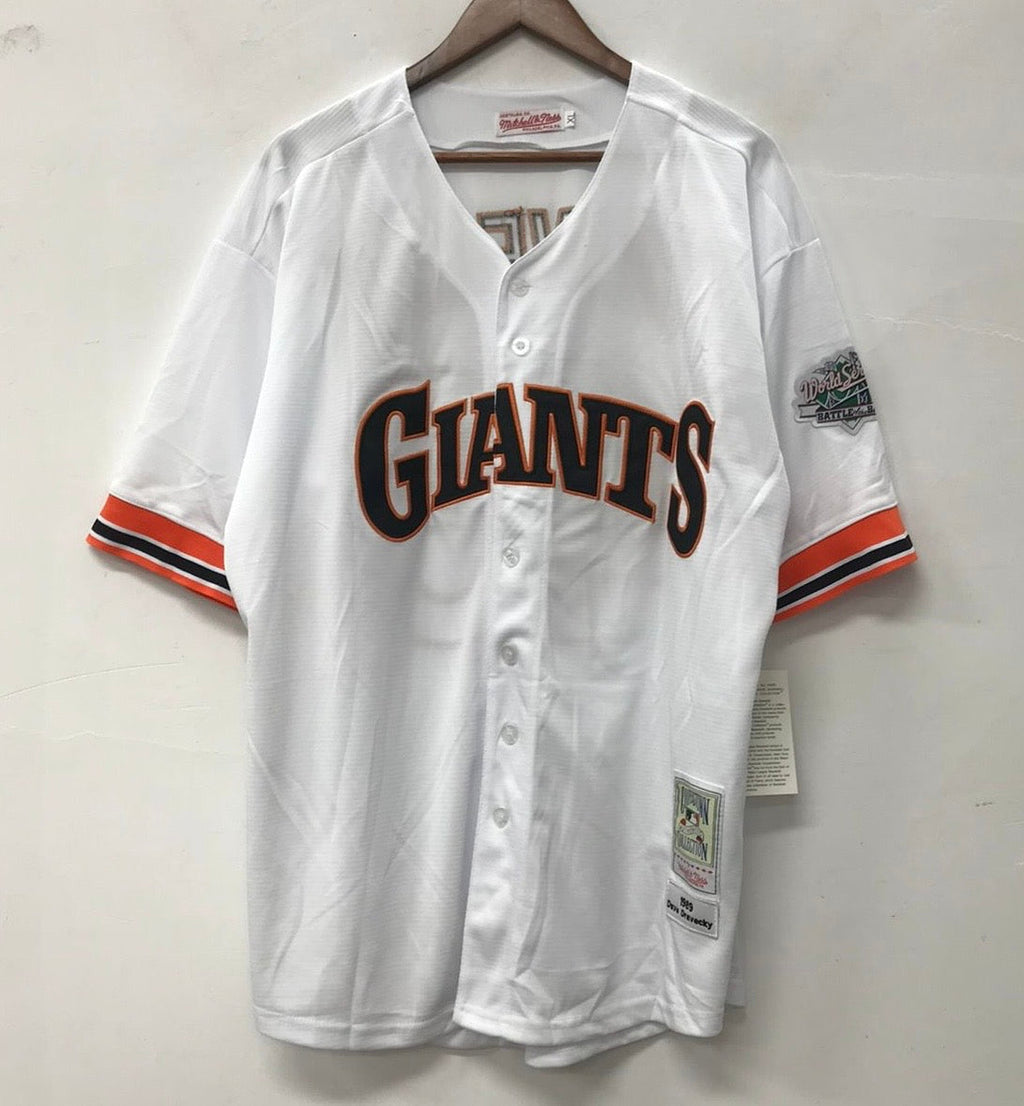 Dave Dravecky San Francisco Giants Official MLB Jersey Mitchell & Ness