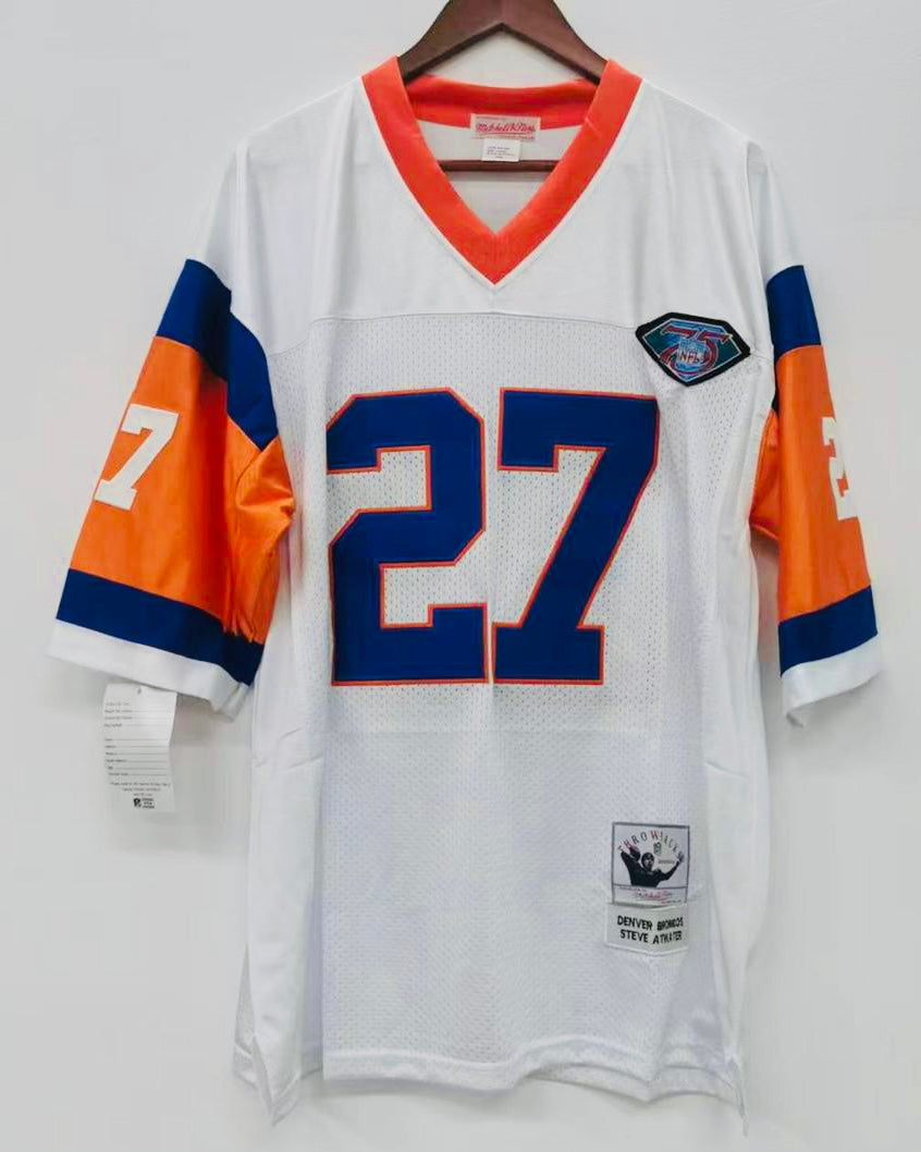 Steve Atwater 1994 Official NFL Mitchell & Ness Denver Broncos Jersey