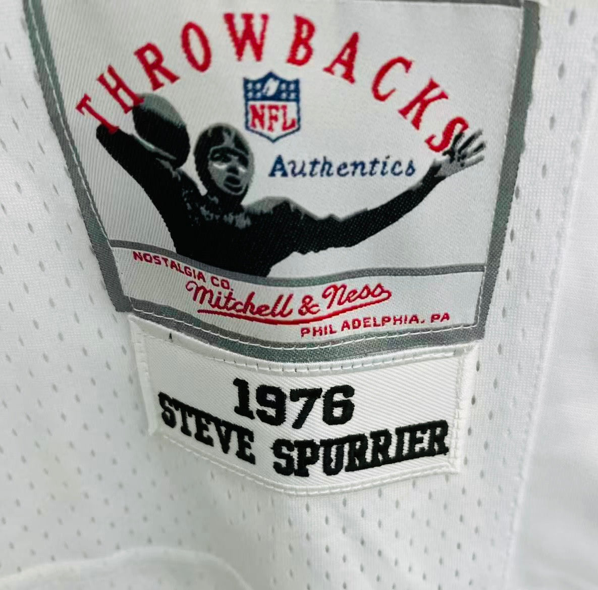 Steve Spurrier Tampa Bay Buccaneers Official NFL Jersey Mitchell & Ness