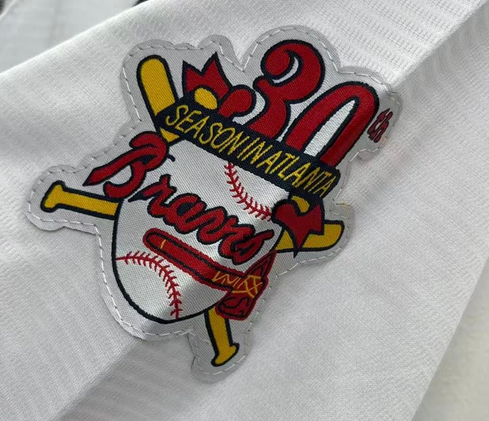 Javier Lopez Atlanta Braves 1995 Mitchell & Ness white