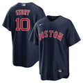 Trevor Story YOUTH KIDS Boston Red Sox Official MLB Nike Jersey blue