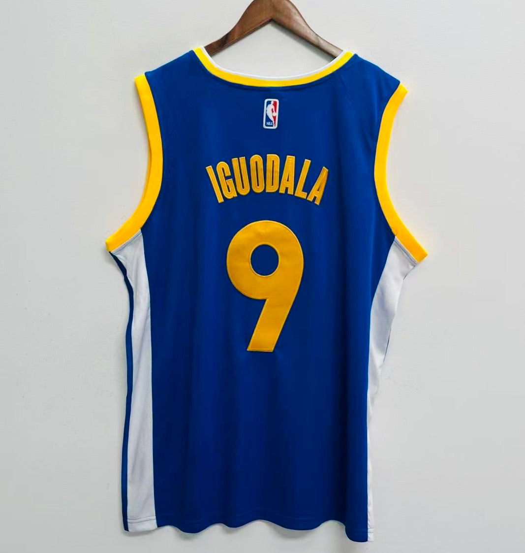 Andre Iguodala Golden State Warriors Official NBA Nike Jersey Blue