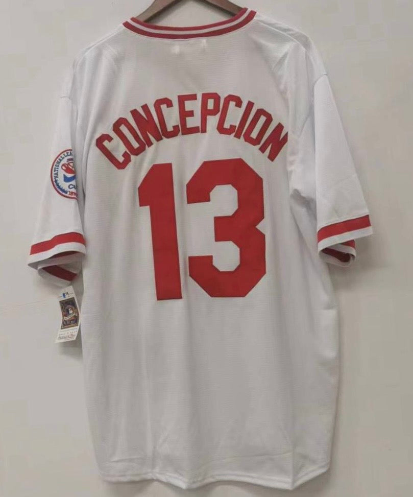 Dave Concepcion Cincinnati Reds Official MLB Jersey Mitchell & Ness