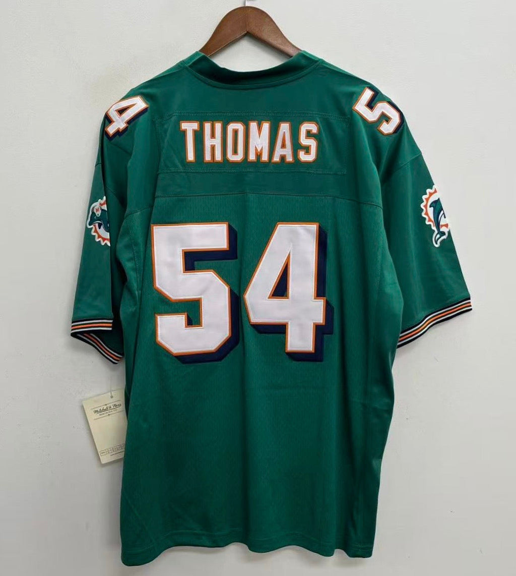 Zach Thomas 2006 Miami Dolphins Official NFL Mitchell & Ness Jersey