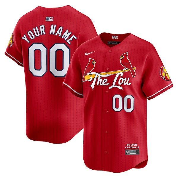 Any Name & Number Customized St. Louis Cardinals  Official MLB Nike City Connect Limited Jersey