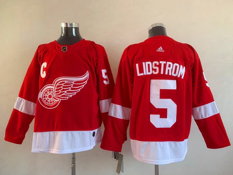 Nicklas Lidstrom Detroit Red Wings Official NHL Adidas Jersey
