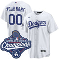 Any Name and Number customized YOUTH KIDS Los Angeles Dodgers 2025 World Series Official MLB Nike jersey