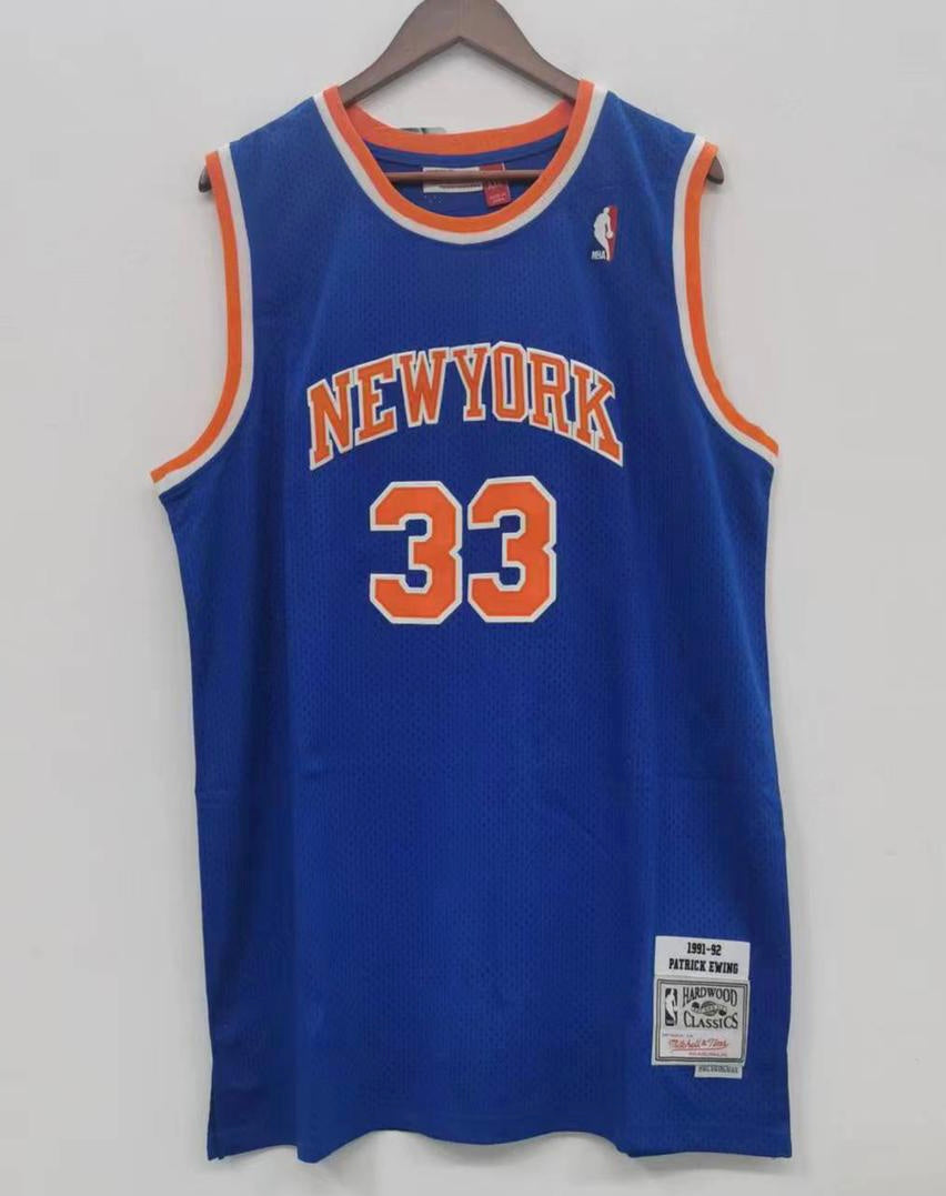 Patrick Ewing New York Knicks  Official NBA Mitchell & Ness Jersey