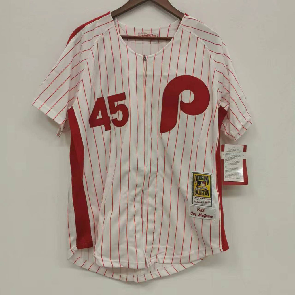 Tug McGraw Philadelphia Phillies 1983 Jersey Mitchell & Ness