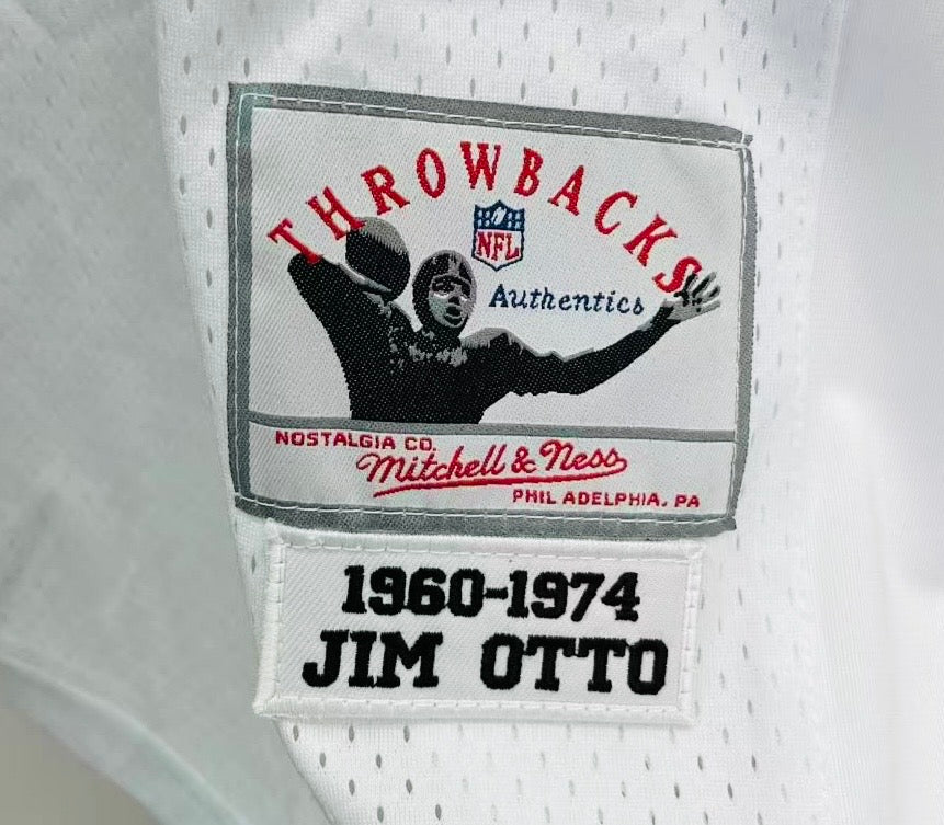 Jim Otto Oakland Raiders Official NFL Mitchell & Ness Jersey