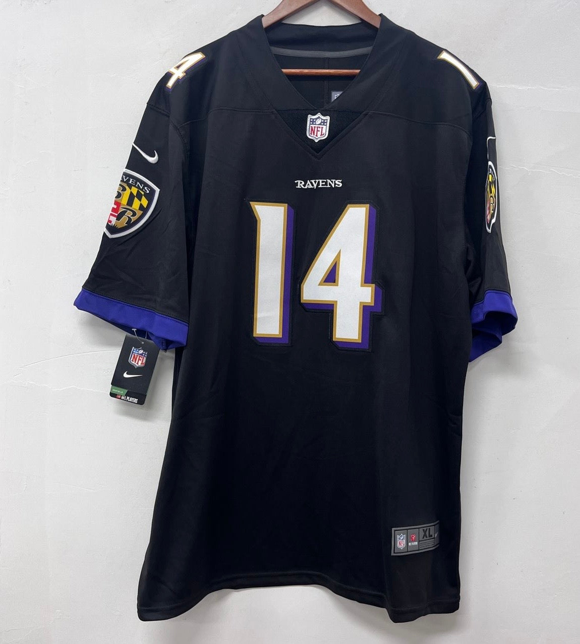 Kyle Hamilton Baltimore Ravens Official NFL Jersey Nike black