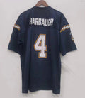 Jim Harbaugh San Diego Chargers Official NFL Adidas  Jersey