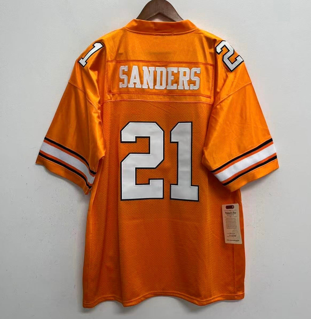 Barry Sanders Oklahoma State Official NCAA Mitchell & Ness Jersey