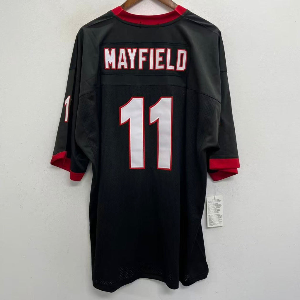 Baker Mayfield High School Jersey Lake Travis HS Austin TX black