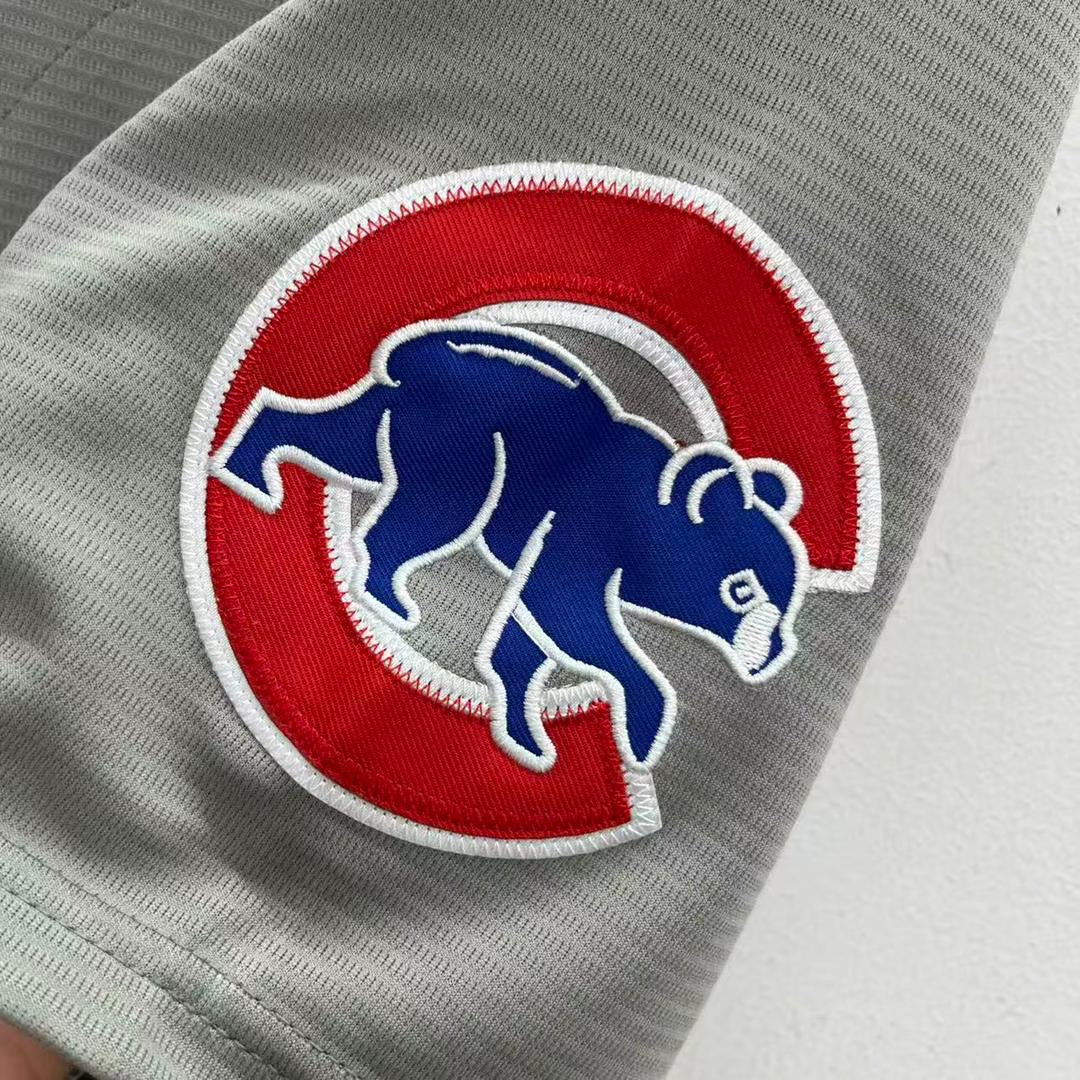 Kyle Schwarber Chicago Cubs Official MLB Majestic Jersey Gray