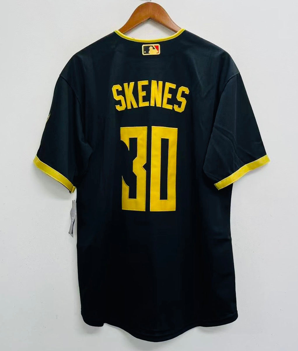 Paul Skenes YOUTH KIDS Pittsburgh Pirates Nike Jersey black