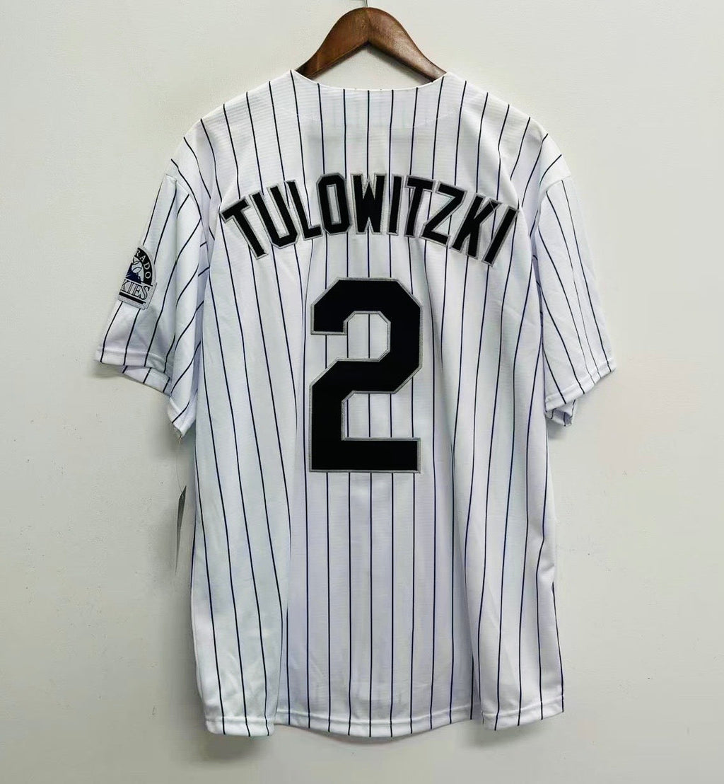 Troy Tulowitzki Colorado Rockies Official MLB Majestic Jersey
