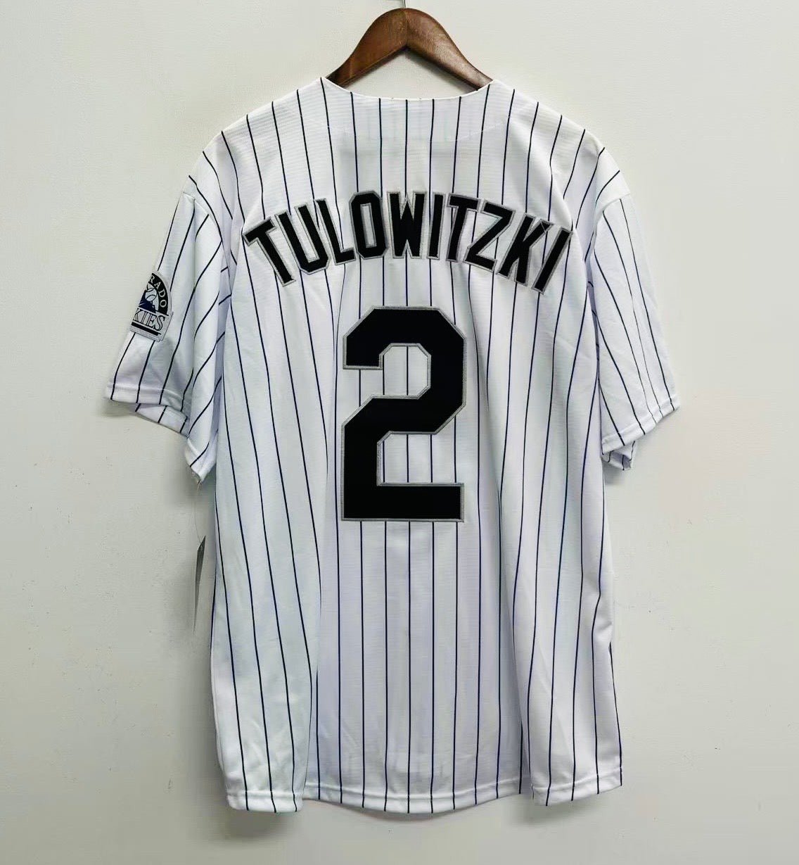 Troy Tulowitzki Colorado Rockies Official MLB Majestic Jersey