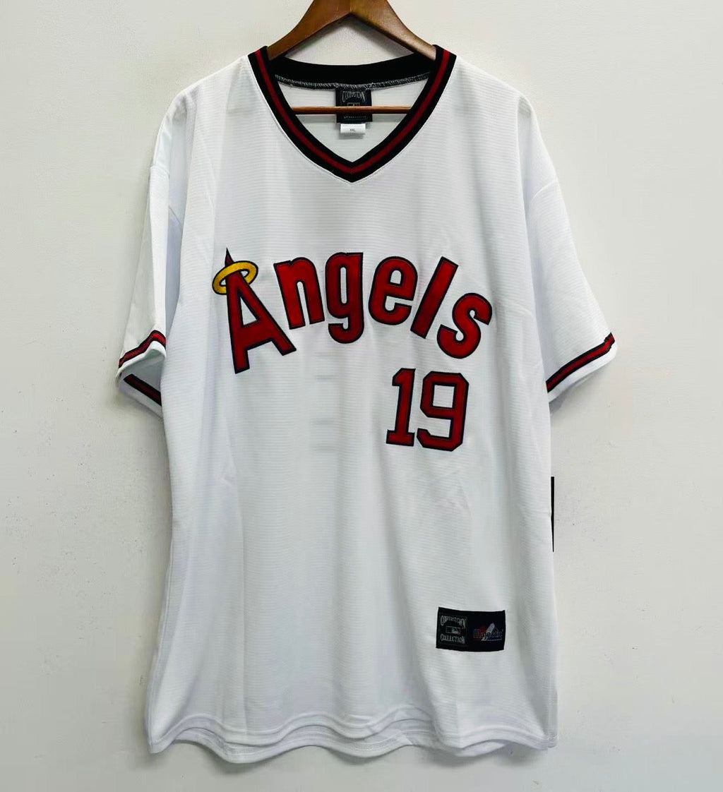Fred Lynn California Angels Official MLB Majestic Jersey
