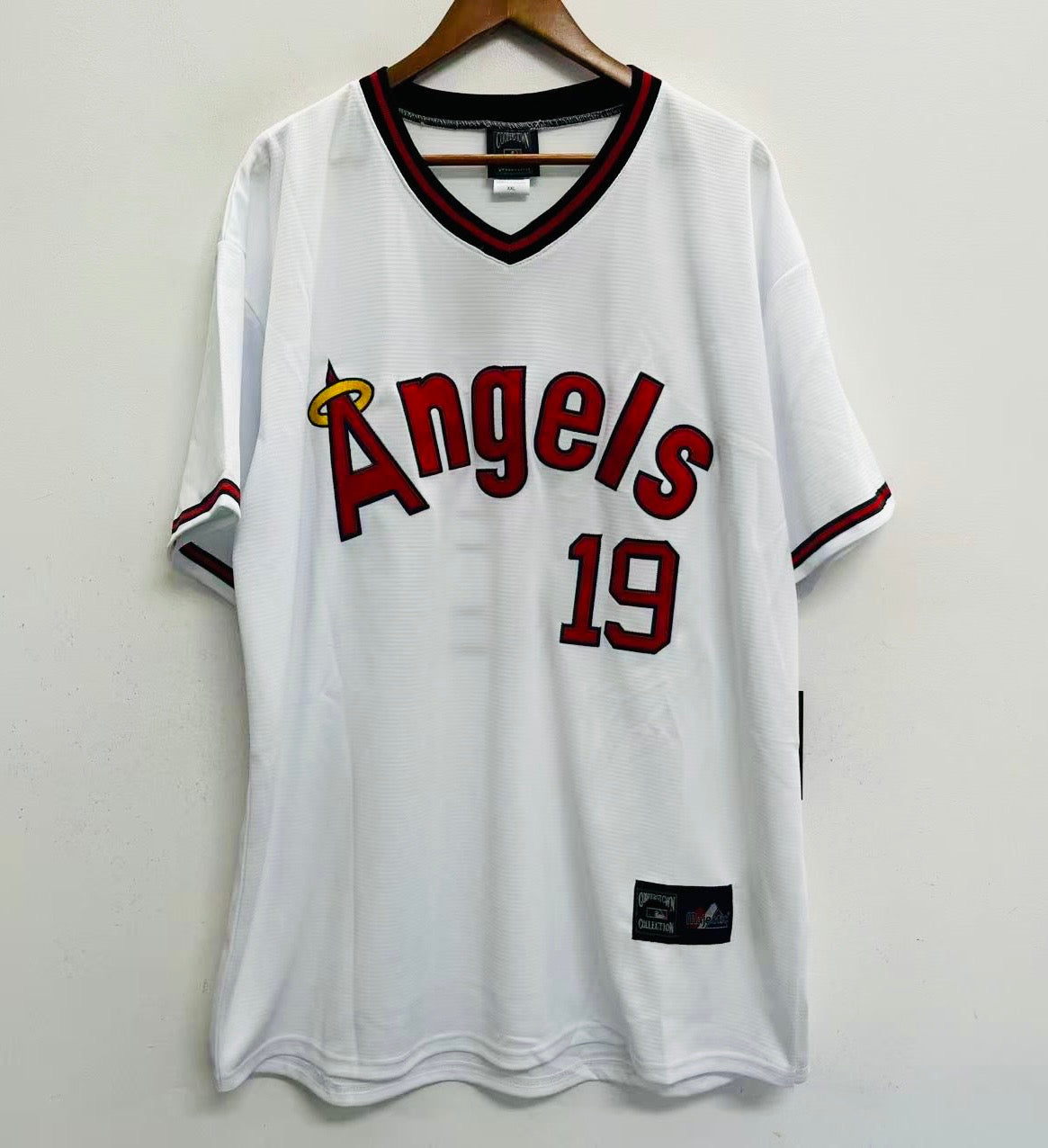 Fred Lynn California Angels Official MLB Majestic Jersey
