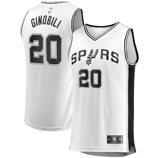 Manu Ginobili San Antonio Spurs YOUTH Official NBA Nike Jersey White