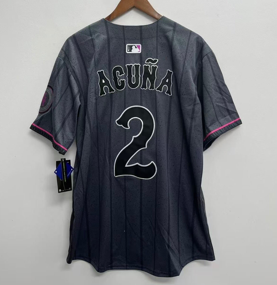 Luisangel Acuna New York Mets Official MLB Nike City Connect Limited Jersey
