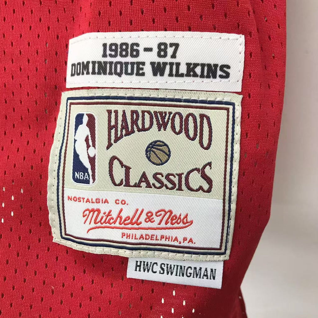 Dominique Wilkins Atlanta Hawks Jersey Mitchell & Ness