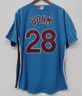 Alec Bohm Philadelphia Phillies  Official MLB Nike Jersey retro blue
