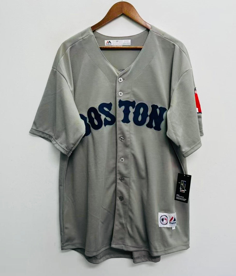 Dustin Pedroia 2009 Boston Red Sox Official MLB Majestic Jersey