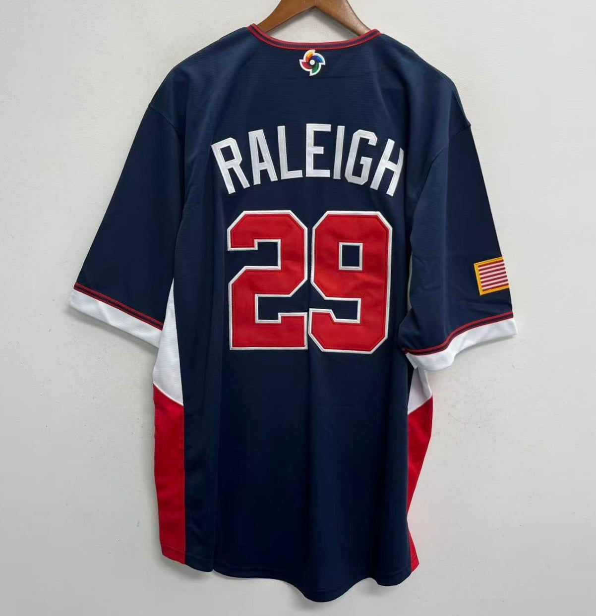 Cal Raleigh USA baseball YOUTH KIDS Official Nike Jersey