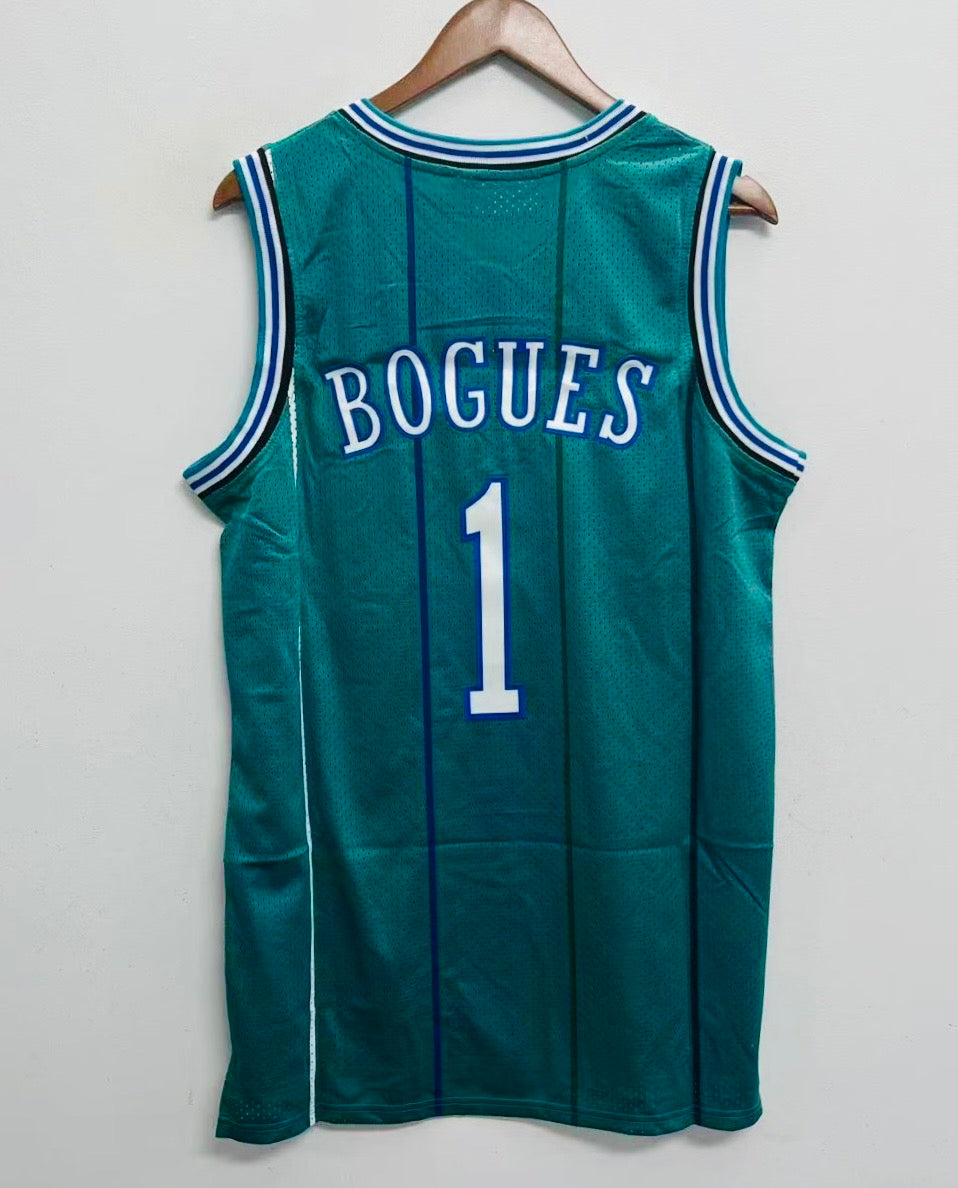 Muggsy Bogues Charlotte Hornets Official NBA Mitchell & Ness Jersey