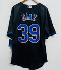 Edwin Diaz New York Mets Official MLB Nike Jersey black