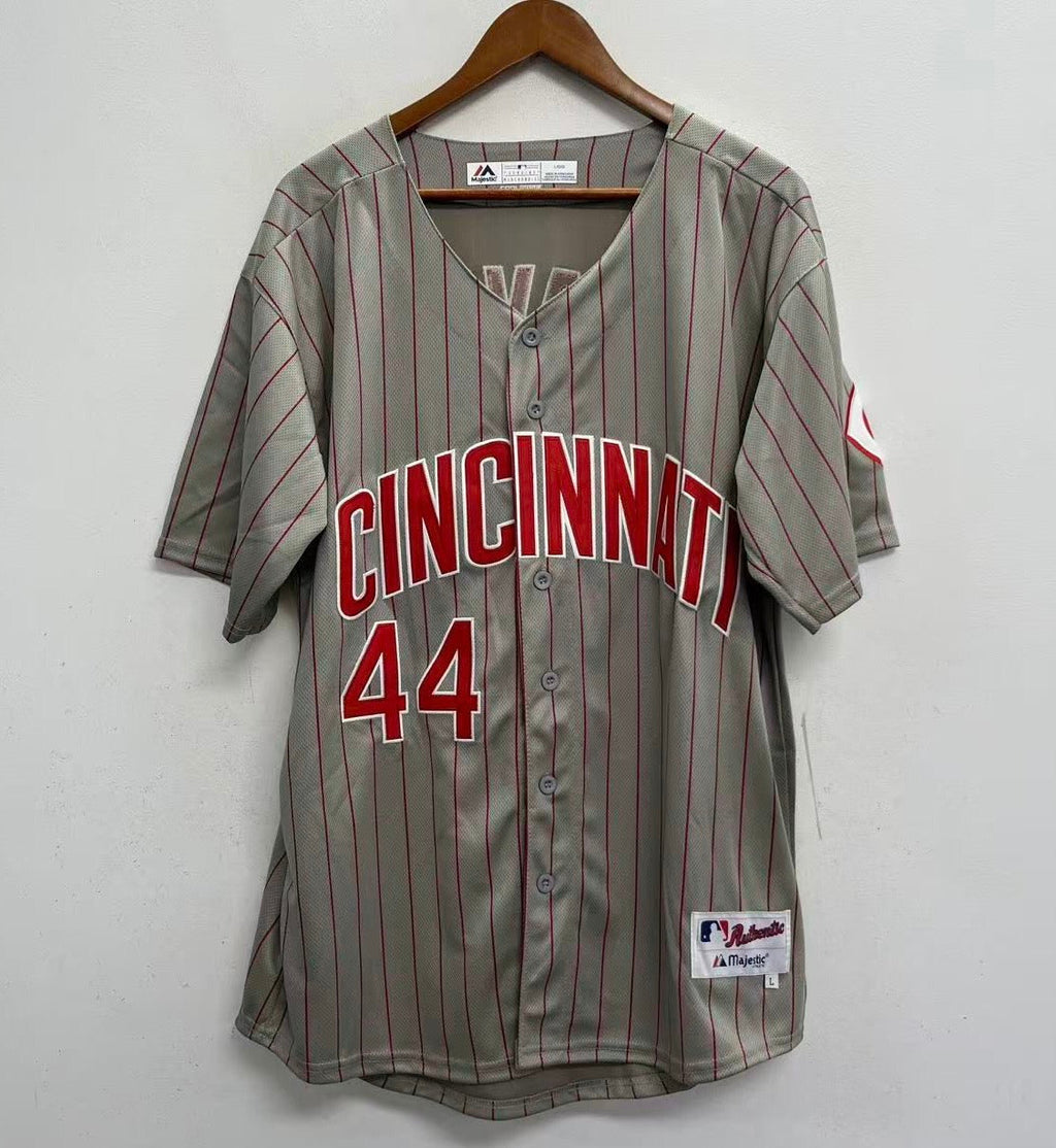 Eric Davis 1996 Cincinnati Reds Official MLB Majestic Jersey