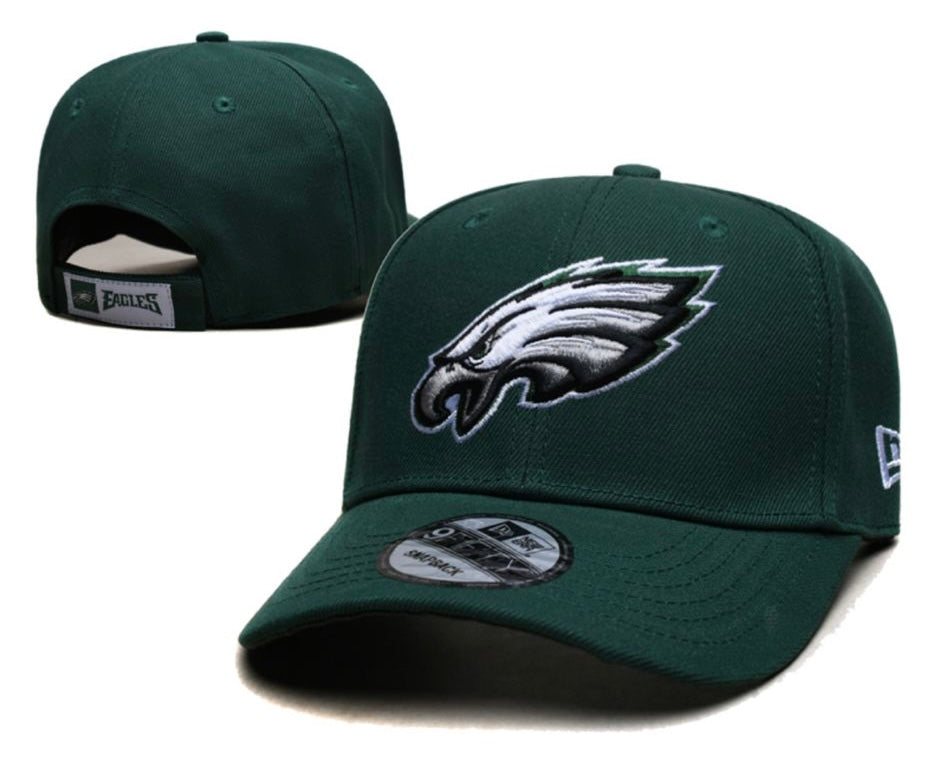 Philadelphia Eagles Official NFL New Era Hat adjustable green